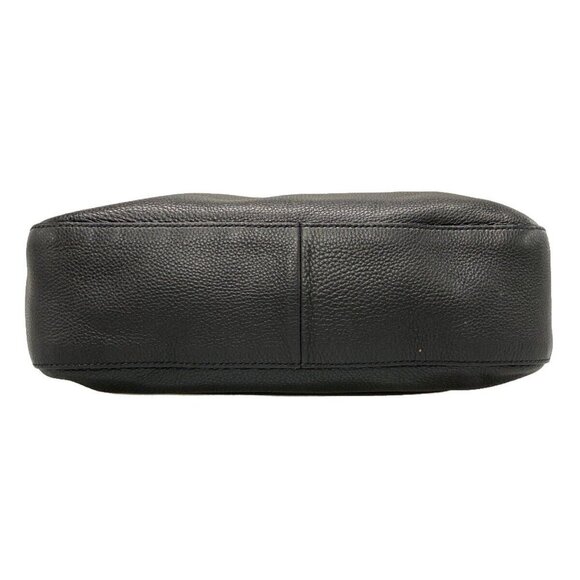 Auth PRADA Logo 1BC013 Black Leather - Shoulder Bag - Picture 5 of 16